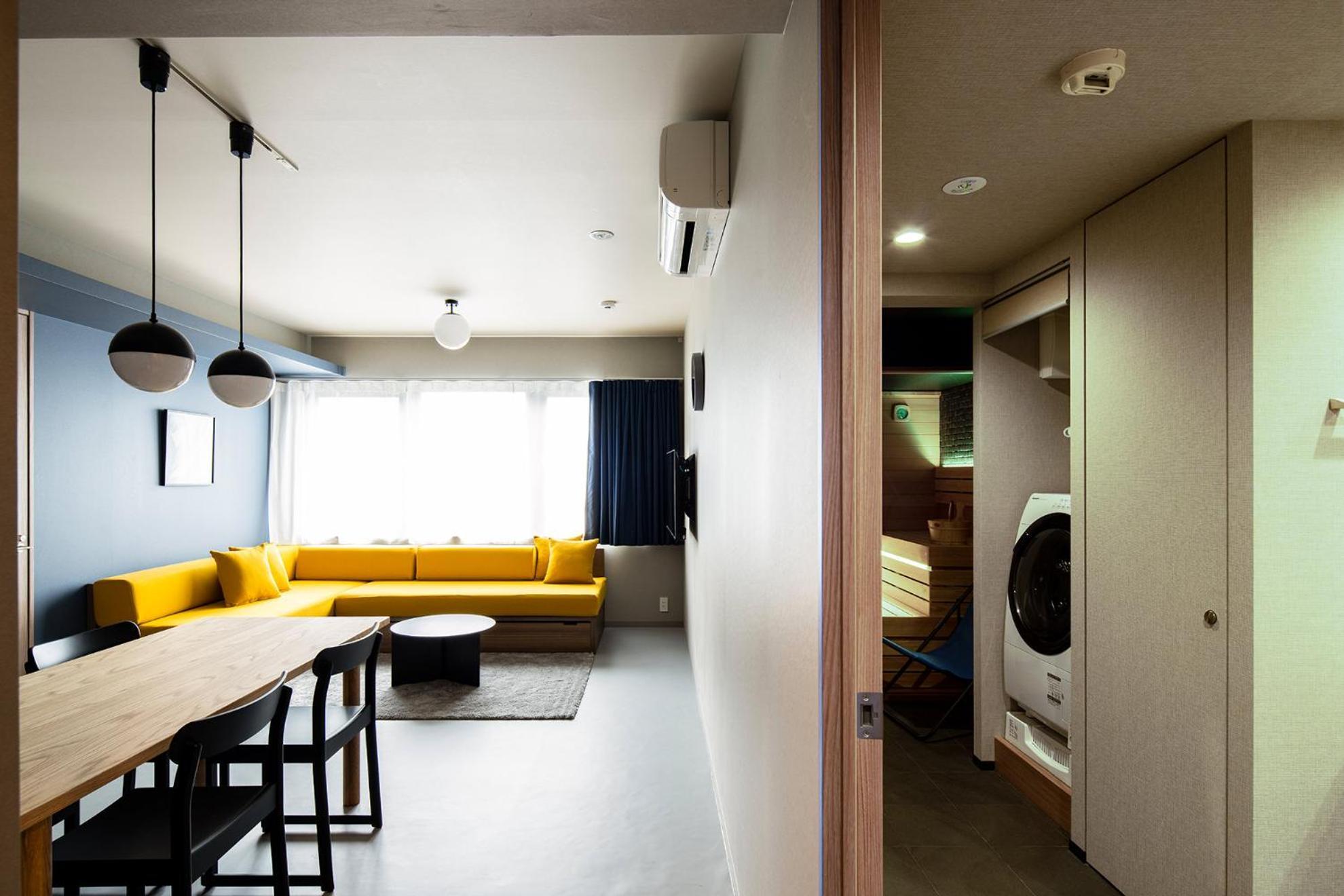 Section L Tsukiji Lejlighedshotel Tokyo Værelse billede
