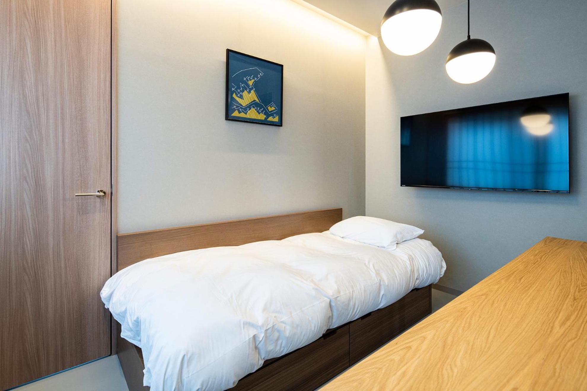 Section L Tsukiji Lejlighedshotel Tokyo Værelse billede