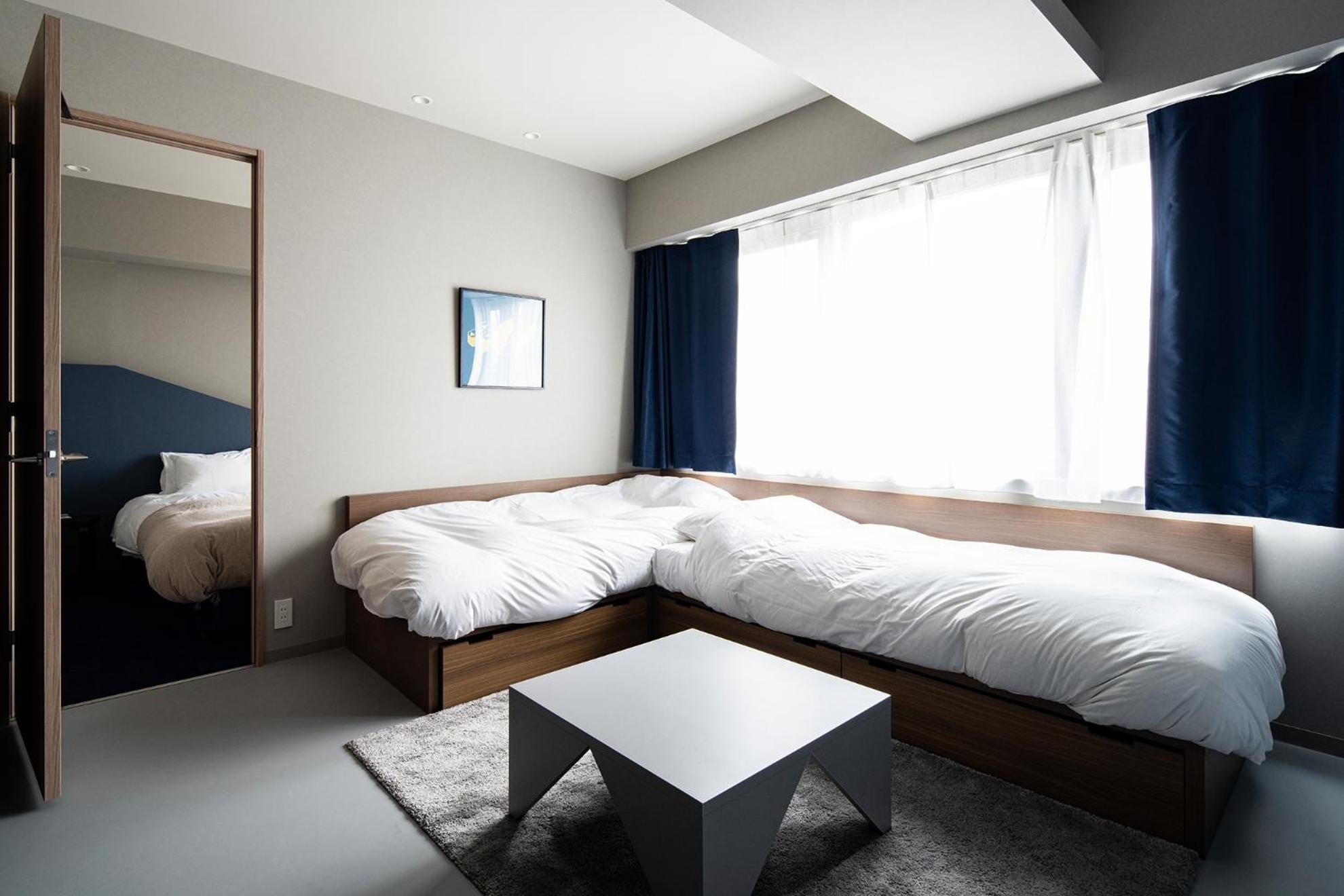 Section L Tsukiji Lejlighedshotel Tokyo Værelse billede