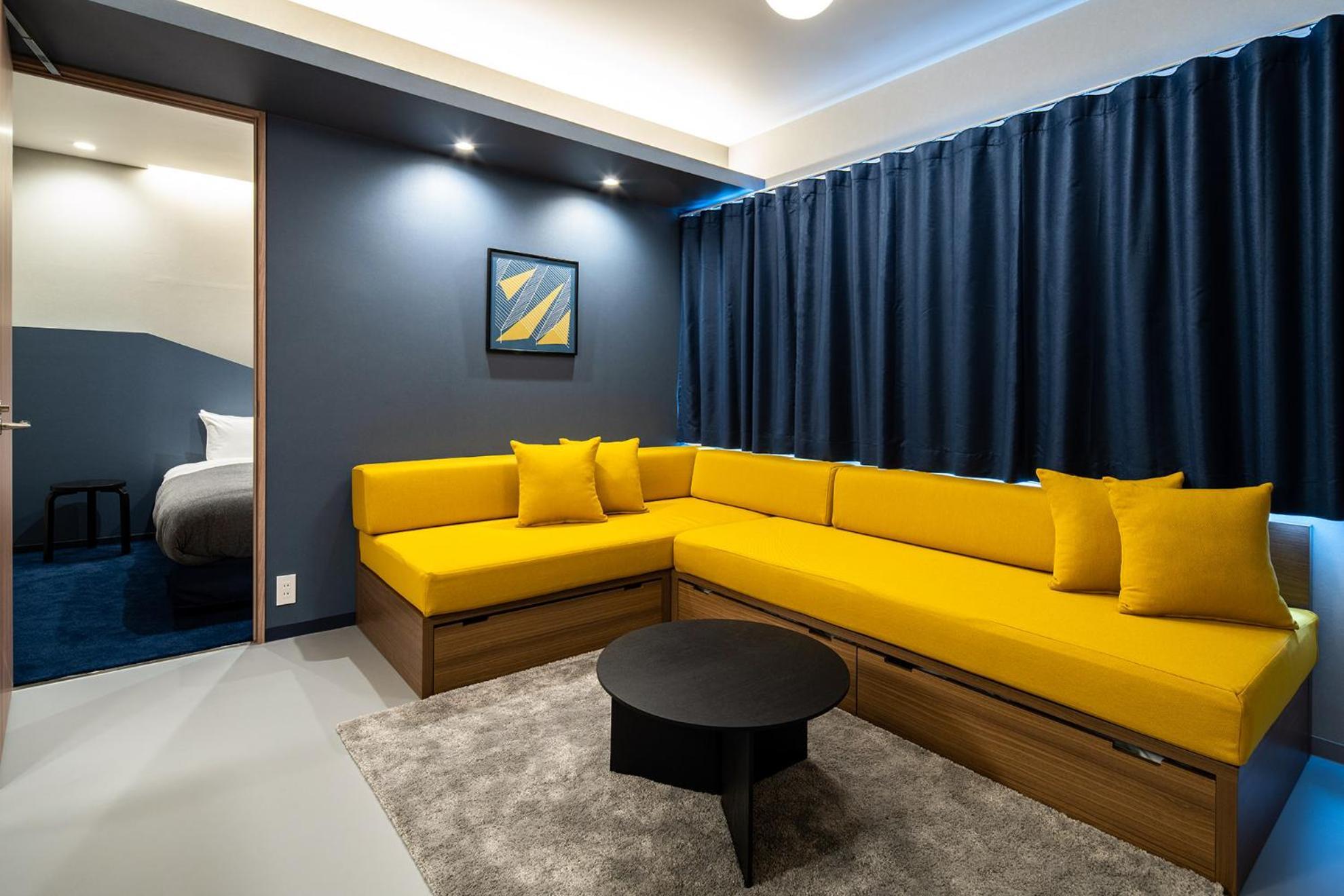 Section L Tsukiji Lejlighedshotel Tokyo Værelse billede